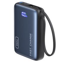 Iniu Powerbank Pocket 20000mAh 65W con 2 puertos USB-A/USB-C Ultra Fast Negro - Nuevo