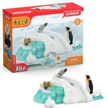 Familia de pingüinos en un témpano de hielo, 42661 Wild Life, Para niños a partir de 3 años - Nuevo