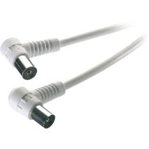 Vivanco VVANCABMF30090W cable coaxial 3 m Blanco - Nuevo
