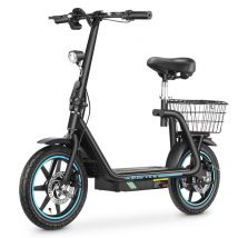 Trottinette électrique M5 Elite 14 Moteur 500W Siège 48V 13Ah et porte-bagages