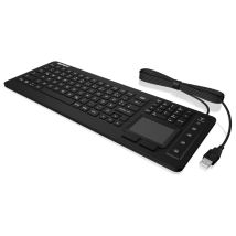 KeySonic KSK-6231 INEL (DE) clavier Industriel USB QWERTZ Allemand Noir