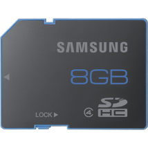 Carte mémoire SD Samsung de 8 Go