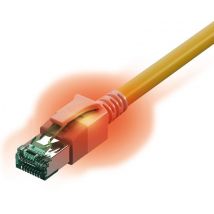 Sacon 442622,01 cable de red Amarillo 10 m Cat6a S/FTP (S-STP) - Nuevo