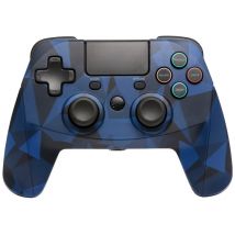 Snakebyte 4 S Wireless Bleu, Camouflage Bluetooth/USB Manette de jeu Analogique/Numérique PlayStation 4, Playstation 3