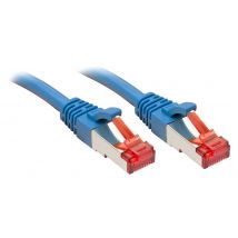 Lindy Cat.6 S/FTP 1m câble de réseau Bleu Cat6 S/FTP (S-STP)