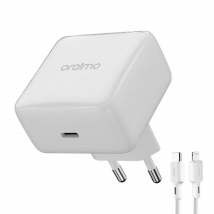 oraimo PowerCube 20W Lightning – Chargeur GaN 20W avec câble USB-C vers Lightning inclus