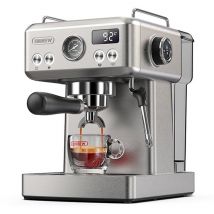 H10A Silver - Cafetera espresso semiautomática con temperatura regulable 20 bar - Nuevo