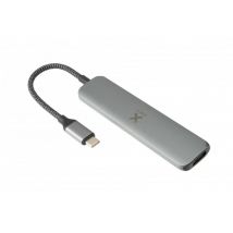 Xtorm XWH03 base para portátil y replicador de puertos Alámbrico USB 3.2 Gen 1 (3.1 Gen 1) Type-C Aluminio, Negro - Nuevo