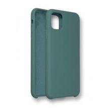 Coque arrière souple en silicone Riff Slim & Soft pour Apple iPhone 11 (6,1 ) Vert foncé