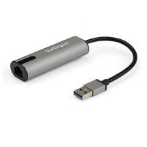 StarTech.com Adaptador de Red Ethernet USB - Adaptador de Red RJ45 LAN NIC NBASE-T USB 3.0 A de 2,5 Gigabit - para Portátil - Lenovo X1 Carbon, HP 