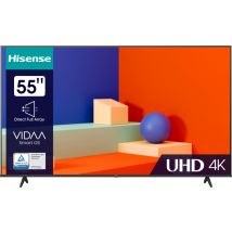 Hisense 55A69K TV 139,7 cm (55 ) 4K Ultra HD Smart TV Wifi Noir 300 cd/m²