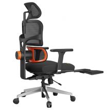 NEWTRAL NT002 Silla Ergonómica con Reposapiés, Respaldo y Cabecera Auto-Seguidores, Soporte Lumbar Adaptativo - Nuevo