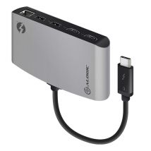 ALOGIC TB3D2DPBL-SGR tarjeta y adaptador de interfaz DisplayPort, RJ-45, USB 3.2 Gen 1 (3.1 Gen 1) - Nuevo