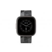 Fitbit Versa 2 3,55 cm (1.4 ) AMOLED 40 mm Numérique 300 x 300 pixels Écran tactile Noir, Gris Wifi