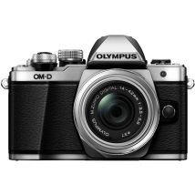 Olympus OM-D E-M10 Mark II Camera + 14-42mm II R 4/3 MILC 16,1 MP Live MOS 4608 x 3456 Pixeles Negro, Plata - Reacondicionado - Muy buen estado