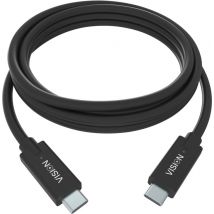 Vision TC 1MUSBC/BL câble USB USB 3.2 Gen 1 (3.1 Gen 1) 1 m USB B USB C Noir