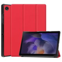 Housse Samsung Galaxy Tab A9+/ Tab A9 Plus / Tab A11+ / Tab A11 Plus 11 pouces smartcover rouge - Etui coque Pochette protection Galaxy Tab A9+/ Tab 