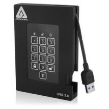 Apricorn Aegis Padlock Fortress 512 Go USB 3.2 Gen 1 (3.1 Gen 1) Noir