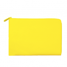 Sacoche en cuir recyclé Ine laptop 14/15 Jaune