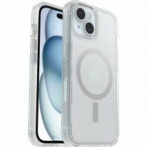 OtterBox Symmetry Series Clear pour MagSafe pour iPhone 15, Clear Apple iPhone 15