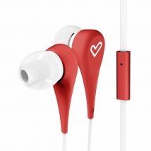 Energy Sistem Style 1+ Casque Avec fil Ecouteurs Appels/Musique Rouge