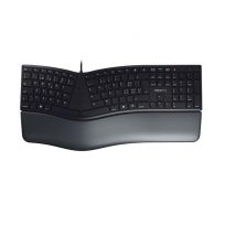 CHERRY KC 4500 ERGO teclado Oficina USB QWERTZ Suizo Negro - Nuevo