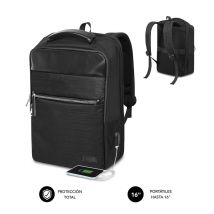 SUBBLIM MOCHILA BUSINESS V2 AP 16'' NEGRO 40,6 cm (16 ) Sac à dos Noir