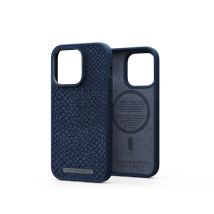 Njord byELEMENTS Salmon Leather Magsafe Case - iPhone 14 Pro -Blue Apple iPhone 14 Pro