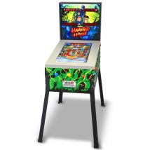 Flipper digitale con schermo LCD da 24 su cavalletto - 12 giochi inclusi - 4 giocatori - Nudge e Tilt - Tipo di macchina arcade - Nuovo