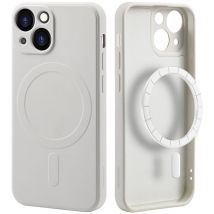imoshion Coque Couleur avec MagSafe pour iPhone 13 Mini - Beige