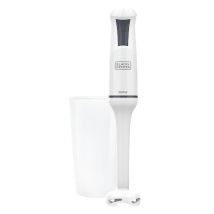 Pied mixeur Black & Decker 600W Blanc BXHB600E