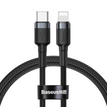 Baseus Cafule 1 m Negro, Gris - Nuevo