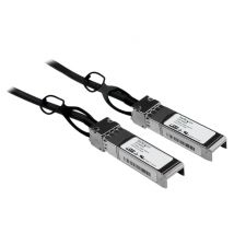 StarTech.com Cable de 5m Twinax Direct Attach SFP+ a SFP+ - 10G Compatible con Cisco SFP-H10GB-CU5M - DAC de Cobre SFP+ 10GbE - DAC Pasivo de Bajo 