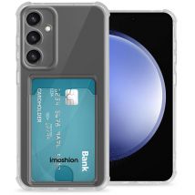 imoshion Coque silicone avec support de passe pour Samsung Galaxy S23 FE - Transparent