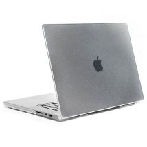 Selencia Coque Paillettes pour Apple MacBook Air 15 pouces (2023 / 2024 M3 chip / 2025 M4 chip) - A2941 / A3114 / A3241 - Transparent
