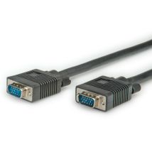 VALUE 11.99.5253-20 cable VGA 3 m VGA (D-Sub) Negro - Nuevo