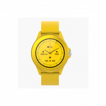 Forever Colorum, montre connecté bluetooth 5.0 IP68, Jaune