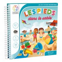 Jeu de Voyage Magnétique Les Pieds Dans Le Sable de Smartgames