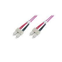 LOGON AL5SCSC05I/4I Cable de fibra óptica e InfiniBand 5 m 2x SC Rosa - Nuevo