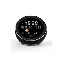 NASA - Estación meteorológica - Altavoz Bluetooth WSP1500 Negro - Se suministra con adaptador de corriente - Nuevo