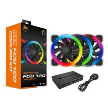 COUGAR Gaming Vortex RGB FCB 120 Boitier PC Ventilateur 12 cm Noir