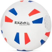 Ibiza Sound FOOTBALL-SOUND Altavoz monofónico portátil Azul, Rojo, Blanco - Nuevo