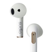 Sudio N2 White Casque True Wireless Stereo (TWS) Ecouteurs Appels/Musique USB Type-C Bluetooth Blanc