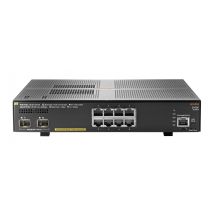 HPE Aruba Networking 2930F 8G PoE+ 2SFP+ Géré L3 Gigabit Ethernet (10/100/1000) Connexion Ethernet, supportant l'alimentation via ce port (PoE) 1U 