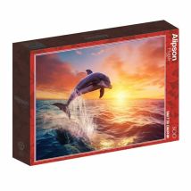 Puzzle ALIZE ALI50076 Saut du Dauphin 500 pièces 47,8 x 34,2 cm Boîte carton Rouge