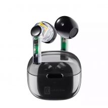 Cellularline FINE Écouteurs Bluetooth au design original et aux finitions transparentes
