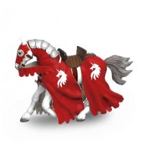 Cheval du Chevalier Licorne à la Lance - Jouet Fantastique Papo