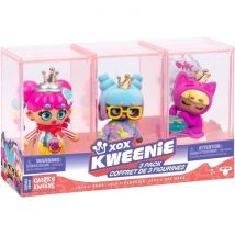 Pack de muñecas - Serie Quirky - 13 cm - 3 muñecas incluidas - Acabados únicos - Nuevo