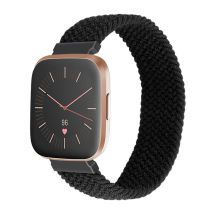 Bracelet de montre en nylon pour Fitbit Versa/Versa 2 Black L Fitbit Versa/Versa 2