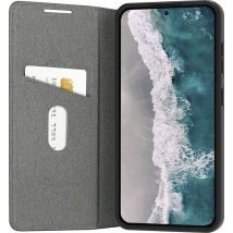 DBRAMANTE1928 Funda tipo cartera para la serie Galaxy S24 Oslo con tarjetero y soporte Negro - Nuevo